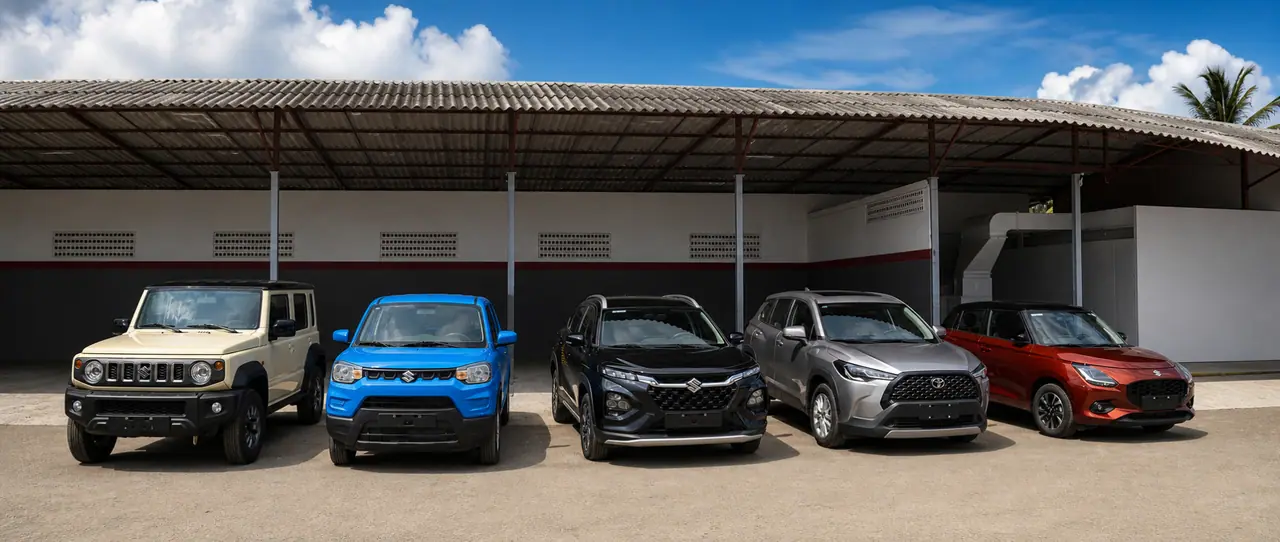Carros nuevos en nuestras instalaciones de Cuba