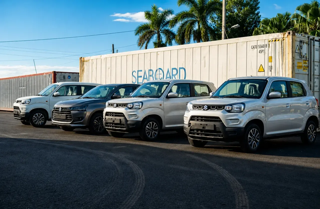 Suzuki S-Presso en plaza en Cuba